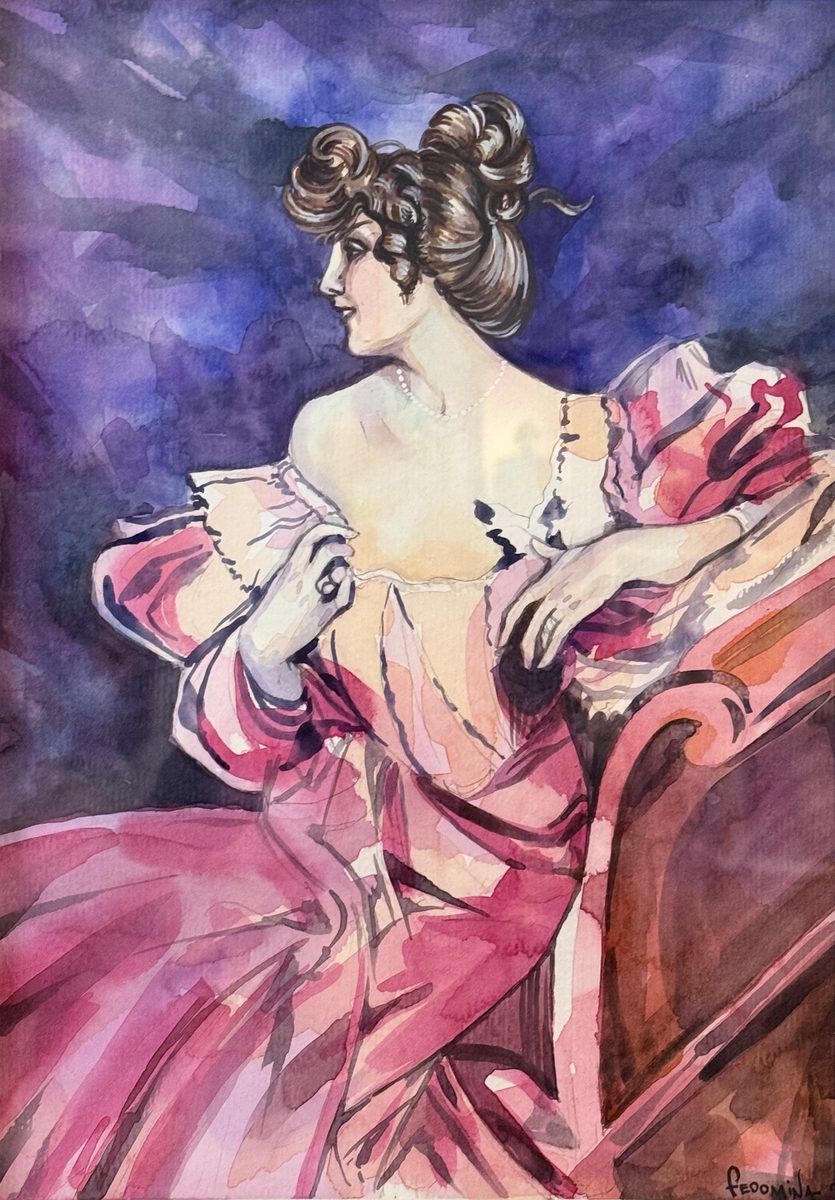 La dama — opera di Fedomina